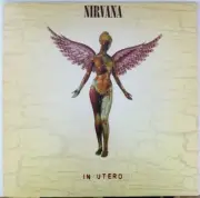 NIRVANA - IN UTERO - RARE RED TRANSPARENT VINYL RELEASE, FREE POSTER, VERY RARE!