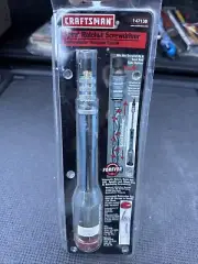 Sears Craftsman Nos Spiral Ratchet Screwdriver 47138 Germany Bits Included Rare