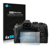 Olympus OM-D E-M1 Mark II, 6 x Transparent ULTRA Clear Camera Screen Protector