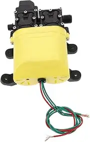 iplusmile 12v High Pressure Intelligent Diaphragm Pump Electric Sprayer for Efficient Cleaning Automatic Stop Function for Energy Conservation for Cars Boats and Areas