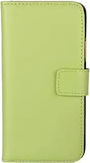 Smart Fit Sport iPhone Leather Case - SFS Leather Wallet Case for iPhone11 iPhone X/XS 4/4S 5/5S 5C 6/6s 6 Plus 7/8 7 Plus/8 Plus 8 Plus 8 Plus (for iPhone 12, Green)