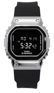 Casio G-Shock Digital Alarm Timer Flash Alert Backlight Stopwatch Quartz GM-S5600U-1 200M Men's Watch