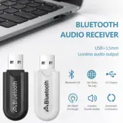Bluetooth Audio Receiver AUX Bluetooth Receiver 3.5m Dual Output USB No Latency