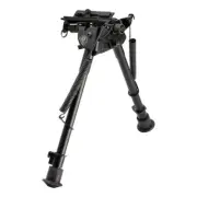 Buffalo River Swivel Sitting Bipod 9"-13" Clamshell Packed - Harris Swivel Style