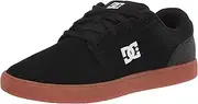 [DC Shoes] DC Men's Crisis 2 Skate Shoe, Black/Gum, 13