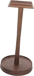 COHEALI Headphone Stand Premium Desktop Headset Holder for Organized Storage Home Office Gaming Rooms Internet Cafes Stylish Walnut Finish Space Saving Design