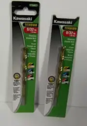 Kawasaki 9/32" Titanium Coated HSS Twist Drill Bit 840467 Lot of 2