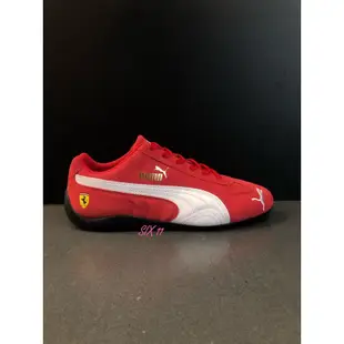 @SIX@PUMA FERRARI SPEEDCAT 聯名款 經典 賽車鞋 紅 306796-02 黑 01