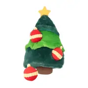 ZippyPaws Holiday Burrow Christmas Tree Squeaker Toy for Dogs