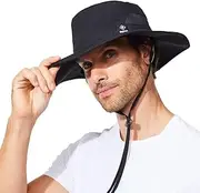 [G GIEPHT] Fishing Hat for Mens Sun Hat Wide Brim Bucket Hat SPF UV Protection XL XXL Large Size Big Head Hiking Beach Safari