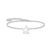 Buy Bracelet with star pendant - silver by Thomas Sabo online - THOMAS SABO Australia