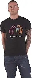 [Rock Off officially licensed products] John Lennon Self Portrait Full Colour T Shirt XXL