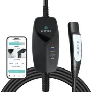 Lectron Level 1 Tesla EV Charger 120V 12A 16ft Cord WiFi App Control NEMA 5-15