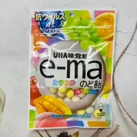 在飛比找蝦皮購物優惠-［迷路商店］日本UHA味覺糖e-ma 綜合水果風味喉糖 彩虹