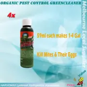 [4x] Green Cleaner GreenCleaner Insecticide Pest Control Spider Mite Killer 59ml