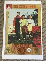 Il Buio Oltre De Stepe Gregory Peck Poster 11 x 17 (243)