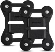 BOBLOV Body Camera Magnet Mount Two Pieces Magnets Clips Universal Magnetic S...