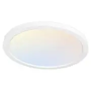 13 Inch LED Round Flat Panel Light, 24W 2400lm 3000K/4000K/5000K CCT White