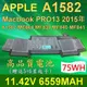 APPLE A1582 全新 筆電 電池 MacBook Pro Retina 15 A1502 (8.6折)