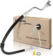 A-Premium Power Steering Pressure Hose Line Assembly Compatible with Honda Civic 1996-2000 & Acura EL 1997-2000, 1.6L SOHC, with O-ring & Bushing