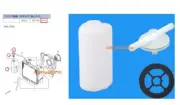 SUZUKI JIMNY JA22W RADIATOR COOLANT OVERFLOW TANK & CAP & GASKET K6A