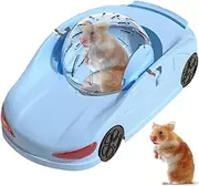 Hamster Ball 11.6x6.5x5.5 Inch, Removable Washable Cartoon Wheel Transparent Running Ball for Hedgehog Ferrets Small Animals