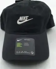 Unisex Toddler NIKE Swoosh Logo Adjustable Black Cap (4-7)- NWT