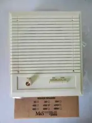 M&S Systems Model 408 Ivory White Wall Intercom Indoor Speaker - New In Box
