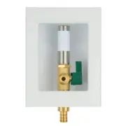 Ice Maker Outlet Box Replacement 1/2Inch Push Fit Connection Easy to Install