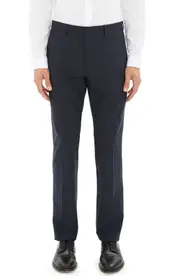 Theory Mayer New Tailor 2 Wool Dress Pants