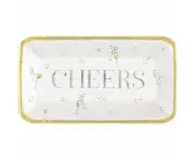 Toast To New Years Paper Appetizer Plates (Pack of 8)
