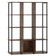 Costway 12-Cube Bookcase Open Shelf Display Rack Stoarge Cabinet
