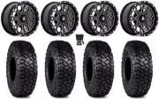 MSA Portal 15" Wheels Milled 30" Intersect Tires Sportsman RZR Ranger