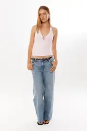 [Supré] Supré - Soft Andi Halter Top - Sherbert pink S SHERBERT PINK