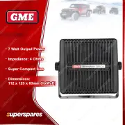 GME 7 Watt 4 Ohms Black Extension Speaker - 112 x 123 x 63mm SPK09