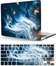 Case Compatible with MacBook Pro 14 inch 2021 2023 A2442 A2779 A2918 A2992 M1 M2 M3 with Touch ID and Liquid Retina Display, Plastic Laptop Hard Shell Protective Case & Keyboard Cover - Silver