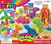Softee Dough Modeling Compounds Dino Glow Dough