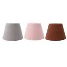 Table Lamp Shade Plush Cloth Tapered Simple Exquisite Lampshade for E27 E14 Bulb
