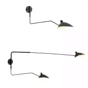 Wall Lamp With Switch Swing Arm LED Indoor Lighting Kitchen Bedroom Dining Room