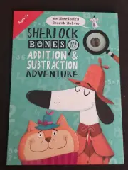 Sherlock Bones and the Addition & Subtraction Adventure - Soft Cover - Brand New
