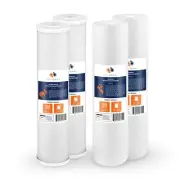 4 pack - CTO Carbon Block & Sediment 9.75”x2." Replacement Filter Cartridges NEW