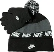 [Nike] Big Kids Elite Beanie and Gloves Set