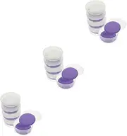 [Baluue] 15 Sets Makeup Sponge Set Round Sponges for Foundation Practical for Beauty