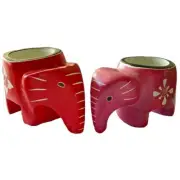 Soapstone “Elephant” Candle Holder