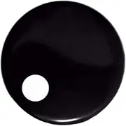 yuksok Resonant Bass Drum Head Drum Accessories,Good Sound,Parts,Professional Metal Smooth for All Music Genres Drumhead Regulator, 18 in