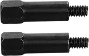 LALADEFIEE Racing Modified Vehicle Engine Bolts 2pcs Valve Cover Bolt Set Leak-proof Chrome Plated for Car