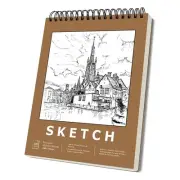 1X( 9x12Inch Drawing Sketchbook 100 Sheets Each,Acid- Charcoal G6E7)
