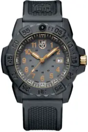 Luminox Men's Navy SEAL Military Dive Black Watch XS.3508.GOLD