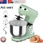 Stand Mixer 6.5L 1400W Electric Kitchen Food Dough Egg Beater Green 6 Speed AU