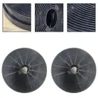 Convenient Installation with Two Pack of Activated Carbon Range Hood Filters